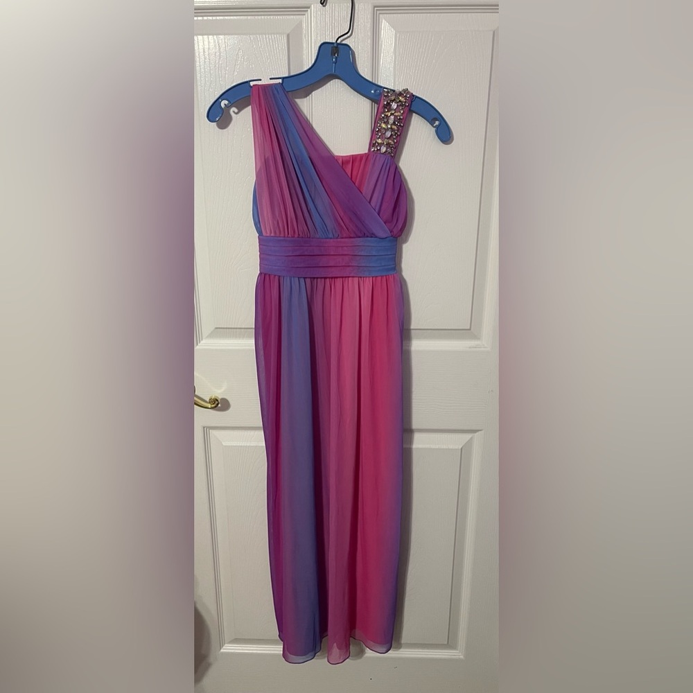 NWT My Michelle girls Dress Pink/ Pimu SZ 14